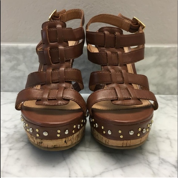 Steve Madden Studded Detail Wedges - Picture 2 of 8